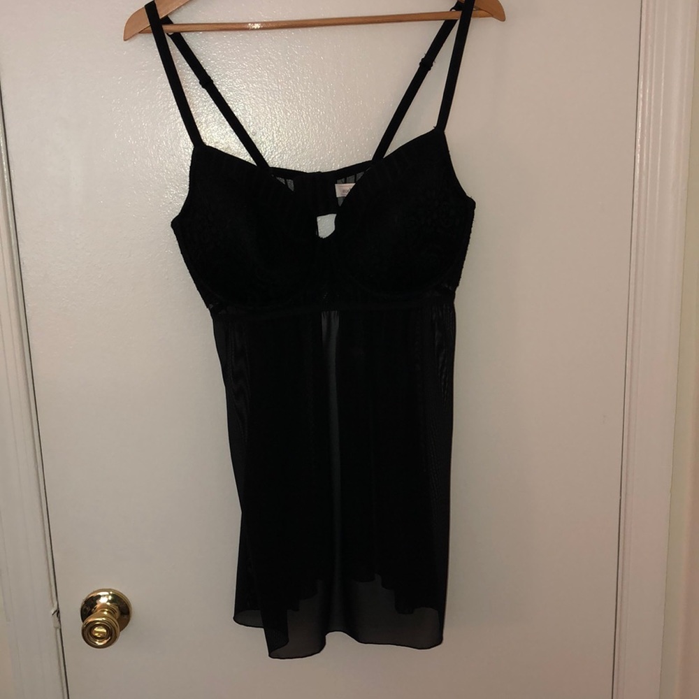 Sheer intimate lounge dress XL